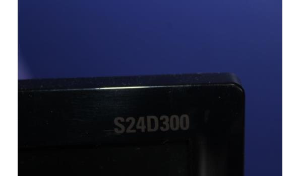 3 tft-schermen SAMSUNG wo S24D300, zonder kabels, werking niet gekend